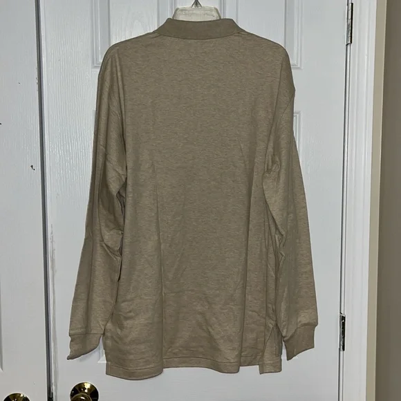 NWOT Polo Ralph Lauren Smooth Cotton Long Sleeve Polo - Picture 5 of 8